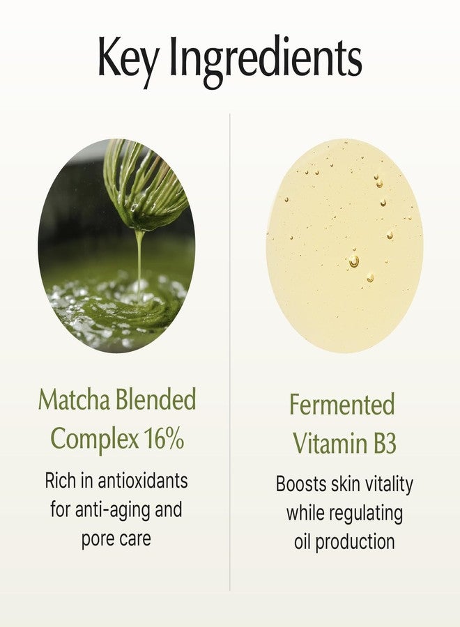 SU:M قناع SU:M Micro-Active Super Matcha Pore Mask Pack (3.38 أونصة سائلة) - قناع لتنقية المسام، والتحكم في الزيوت، والتقشير. يحتوي على مركب ماتشا ممزوج، وزنك PCA، وفيتامين B3 المخمر لبشرة أكثر نعومة ونقاءً - Image 4